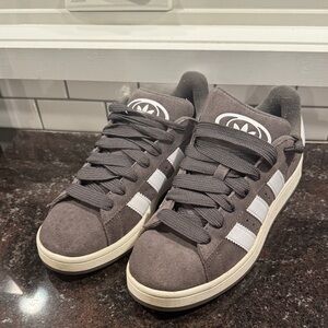 adidas Campus 00s Gray and White Sneakers